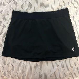 varsity spirit black tennis skirt